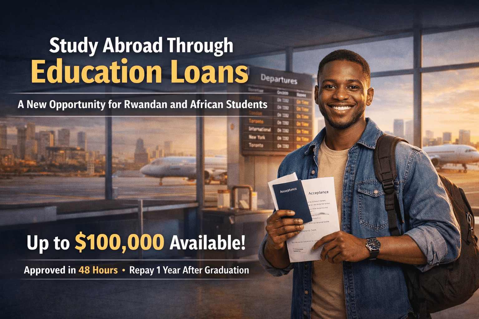 Study Abroad on Loan: A New Path for Rwandan/African Students